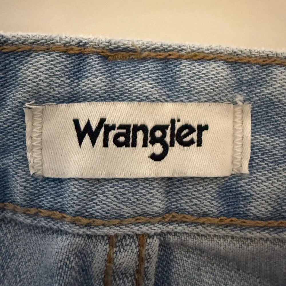 Wrangler Bonnie 683 Loose Flare High Rise Denim Jeans Women's 29x32 Blue NWOT - Picture 12 of 15